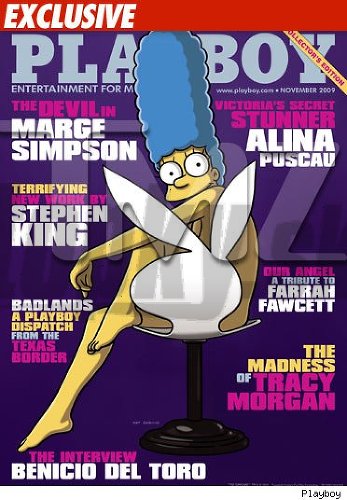 Marge Simpson na obálke Marge Simpson na obálke