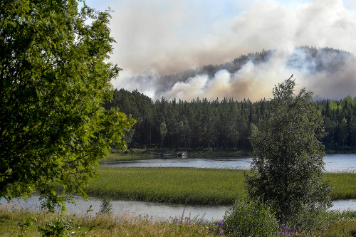 Požiare vo Švédsku