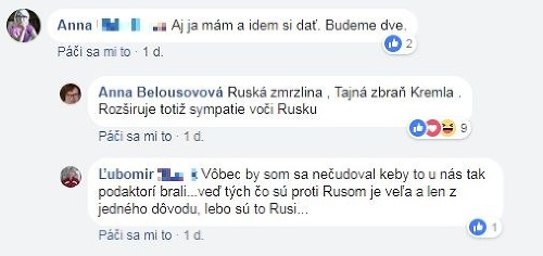 Anna Belousovová a ruská