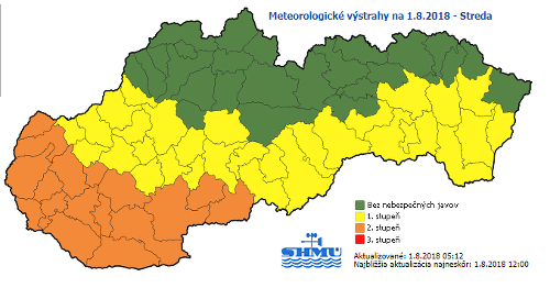 Slovensko zasiahne extrémne teplo: