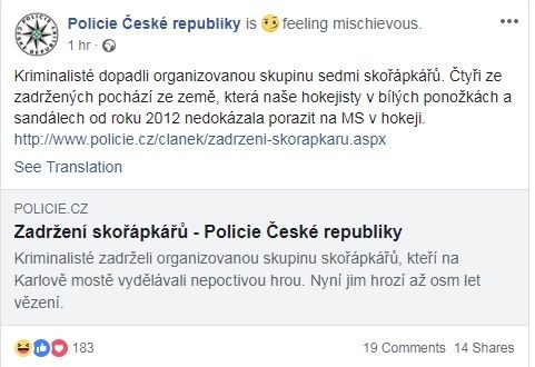 Pomsta českých policajtov: Takto