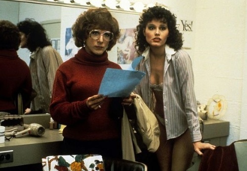 Dustin Hoffman a Geena Davis vo filme Tootsie