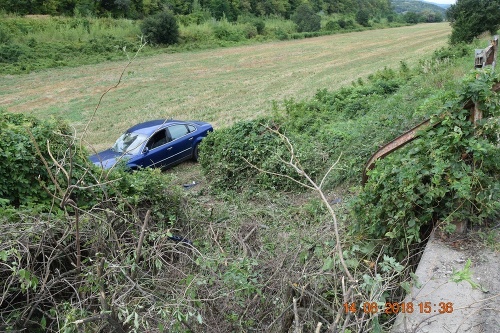 FOTO Nehoda v Trenčianskych