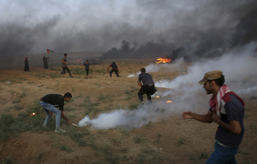 Protesty v Pásme Gazy