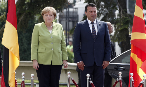 Angela Merkelová a Zoran