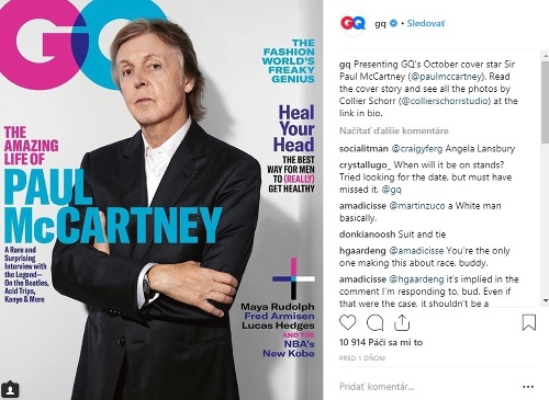 Paul McCartney poskytol magazínu GQ rozhovor, ktorým mnohých prekvapil.