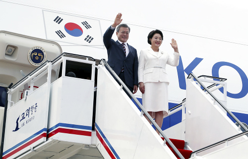 Kim Čong-un privítal juhokórejského