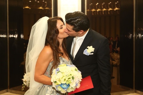 Tomáš Palonder a Kristína Grepellová sa zosobášili na jeseň minulého roku.
