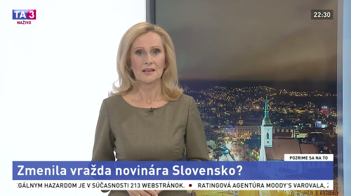 Bývalá politička Zuzana Martináková dnes moderuje vlastnú reláciu na TA3 s názvom Pozrime sa na to. 