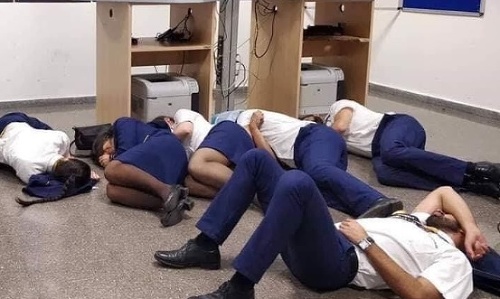Posádka Ryanairu musela spať