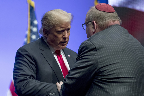 Donald Trump a rabín