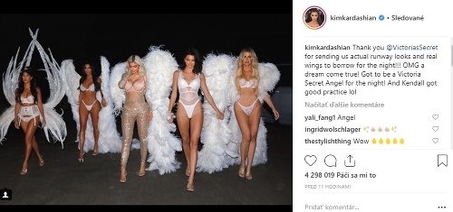 Kardashianky ako anjeliky Victoria´s Secret