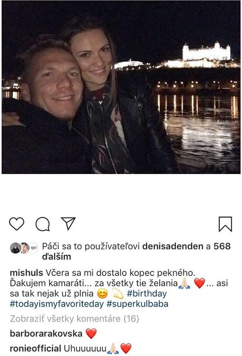 Michaela Kertészová sa svojou novou láskou pochválila na Instagrame. 