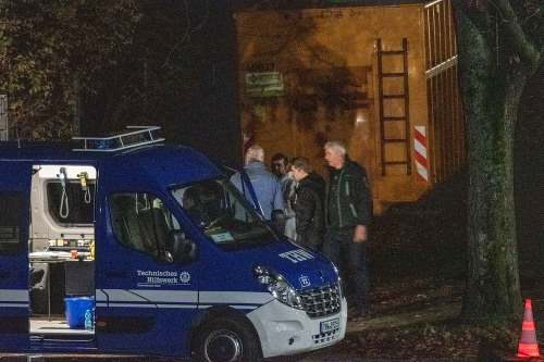 Nemeckí policajní forenzná technici