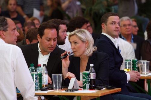 Heinz Christian Strache s Marie Le Penovou.