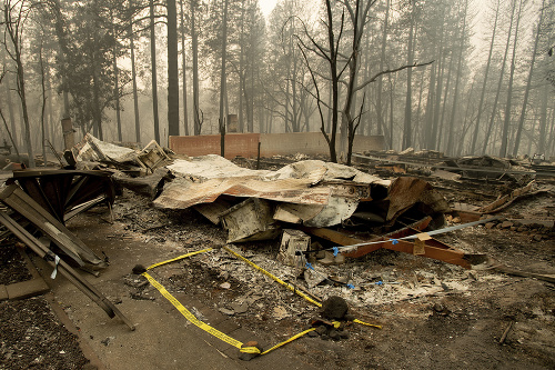 Lesné požiare v Kalifornii