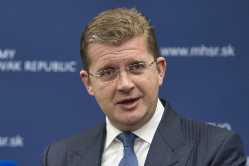 Minister hospodárstva Peter Žiga