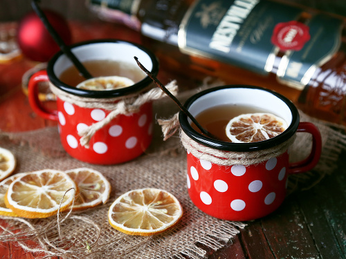 Zimný večer v spoločnosti