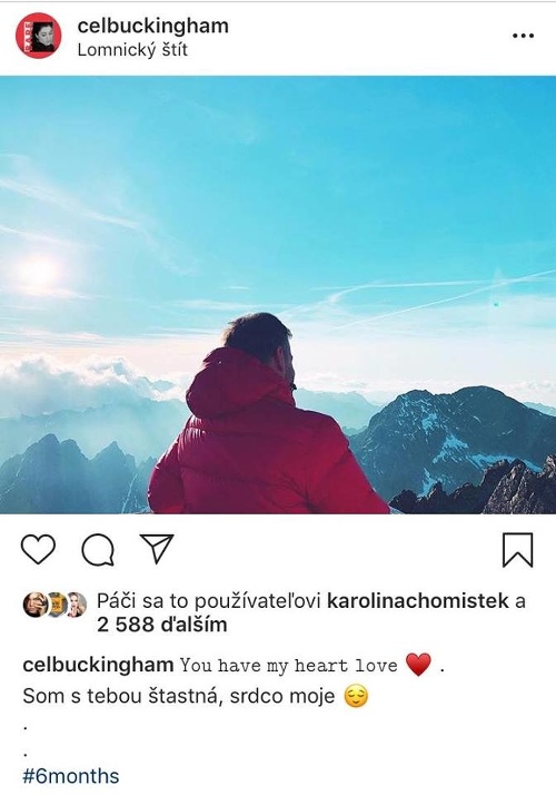 Celeste Buckingham zverejnila na Instagrame takúto fotografiu. Jej popis hovorí za všetko. 