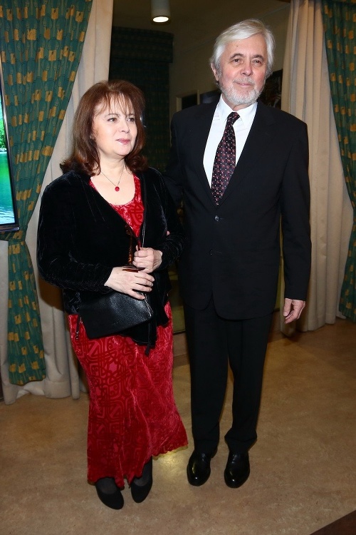 Josef Abrhám s manželkou Libušou Šafránkovou.