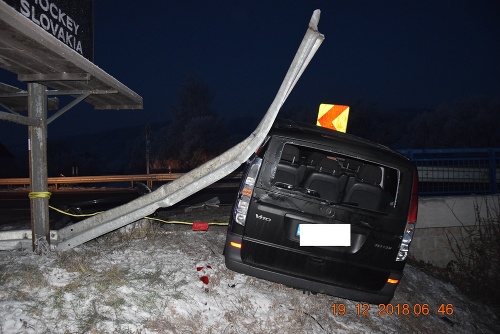 Dopravná nehoda v Košickom