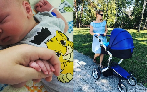 V júli sa synček Teo narodil aj moderátorke z rádia Vlna, Dominike Dadíkovej, ktorú doma čakal druhý chlapček Leo.