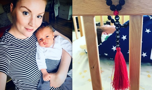 Zo synčeka Gabriela sa od mája teší herečka a speváčka Barbora Švidraňová, ktorá má chlapčeka s talianskym partnerom Francescom.
