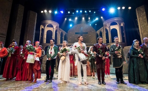 Herci sa rozlúčili s muzikálom Rómeo a Júlia. 