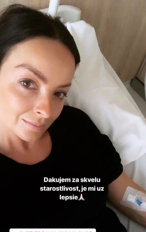 Daniela Nízlová musela kvôli neznesiteľnej bolesti absolvovať infúzie. 