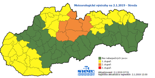 Slovensko čaká zimné peklo,