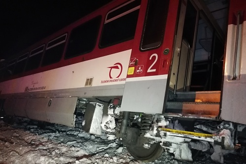 FOTO Hrozivá nehoda vlaku