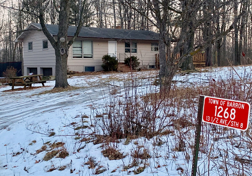 Na snímke z 11. januára 2019 je dom, v ktorom žila Jayme Clossová so svojimi rodičmi.