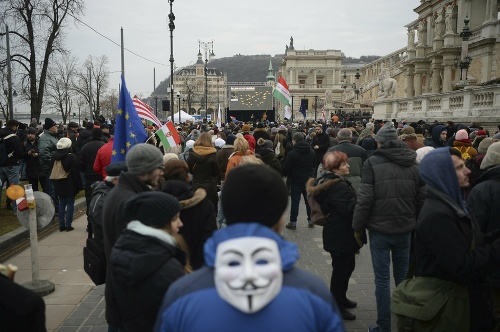 V Budapešti pokračovali protesty