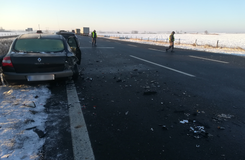 Nehoda na maďarskej diaľnici