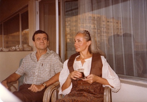 Šebastián Timko a Zuzana Timková v roku 1985