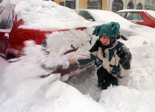 Zima v roku 1999.