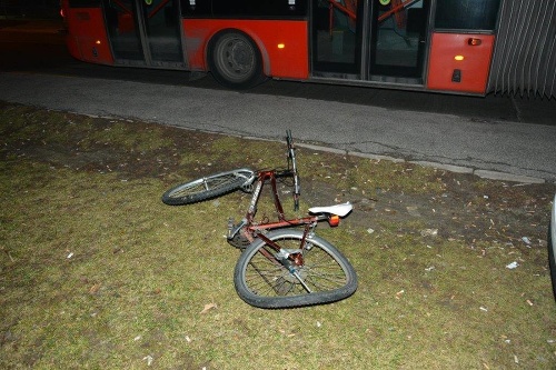 Zrážka cyklistu s vozidlom
