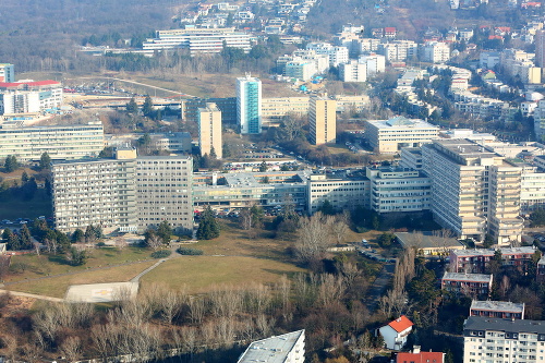 Letecké zábery z Bratislavy.