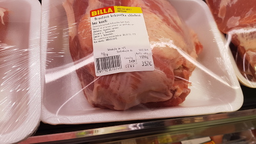 Slovenské mäso je drahšie