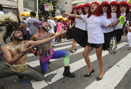 Brazílsky karneval je plný