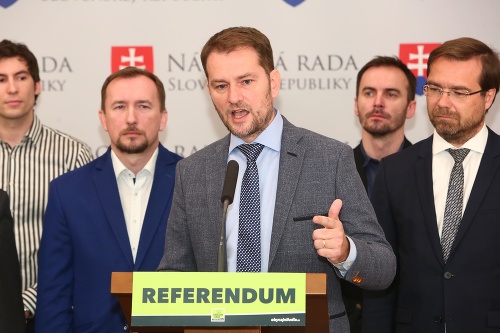 Matovič chce najväčšie referendum
