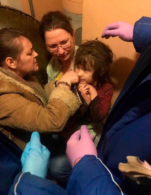 Ruskí policajti zachránili dievča