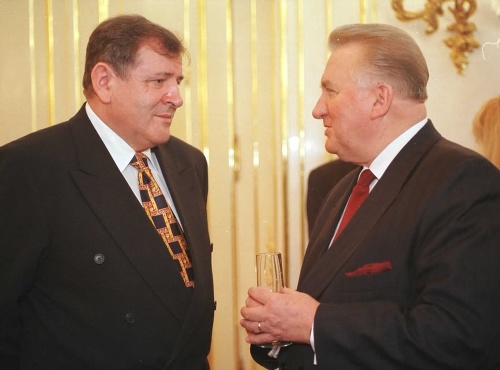 Vladimír Mečiar a Michal Kováč