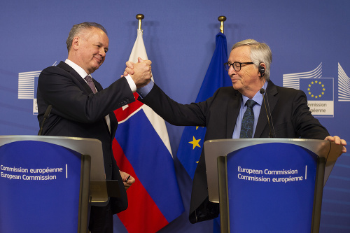 VIDEO Kiska a Juncker