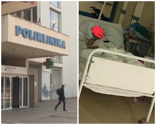 Vlna kritiky na adresu nemocnice v Leviciach: Evu nechali po operácii ležať na nemocničnom lôžku na chodbe.
