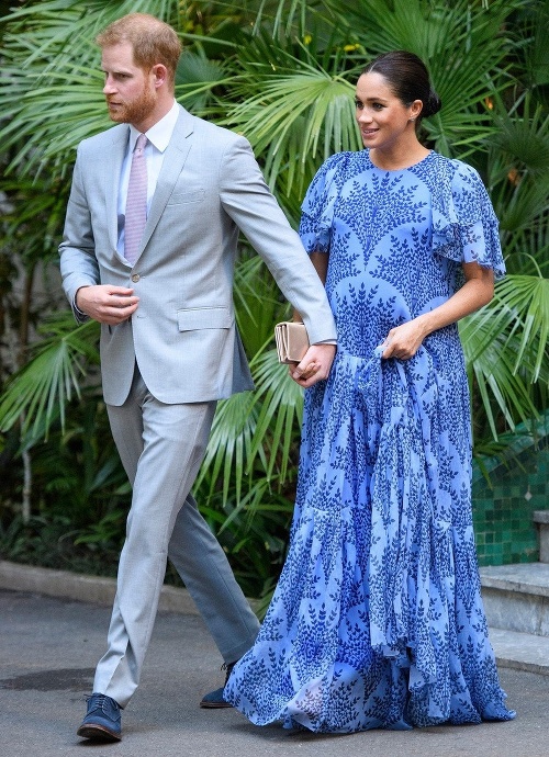 Princ Harry s manželkou Meghan počas návštevy Maroka. 