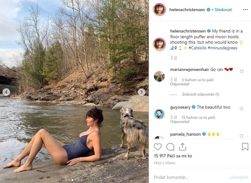 Helena Christensen má výstavné krivky. 