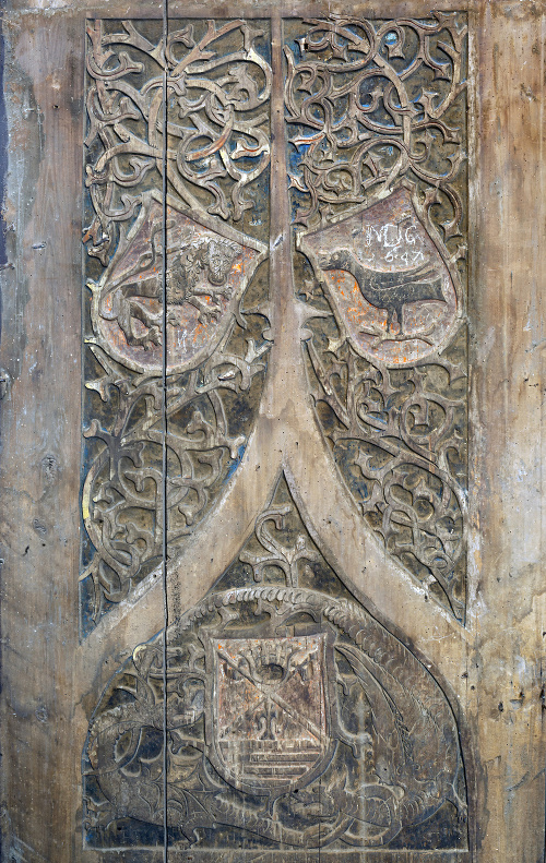 Gotická brána z Baziliky