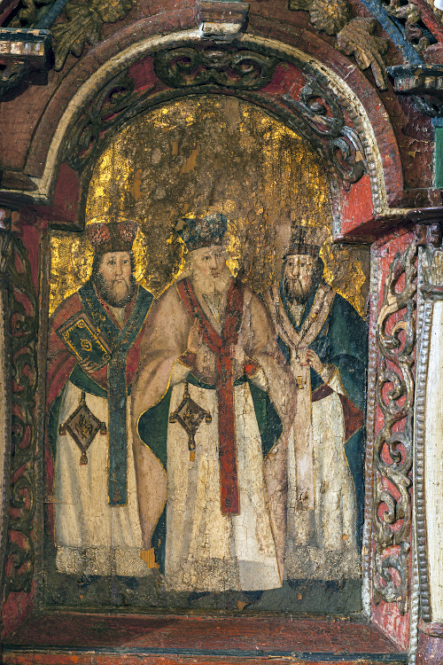 Ikonostas v chráme sv.