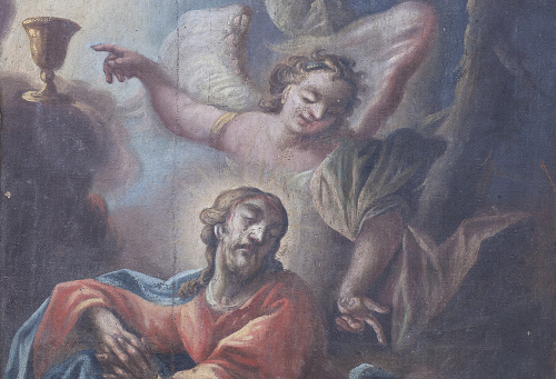 Obraz Krista na hore